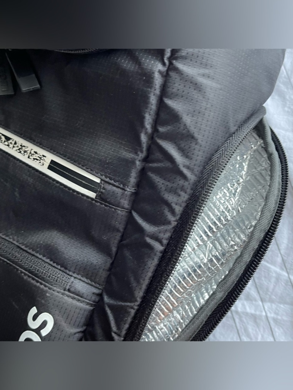 Legends workout active black backpack travel weekender laptop men’s - Picture 5 of 11